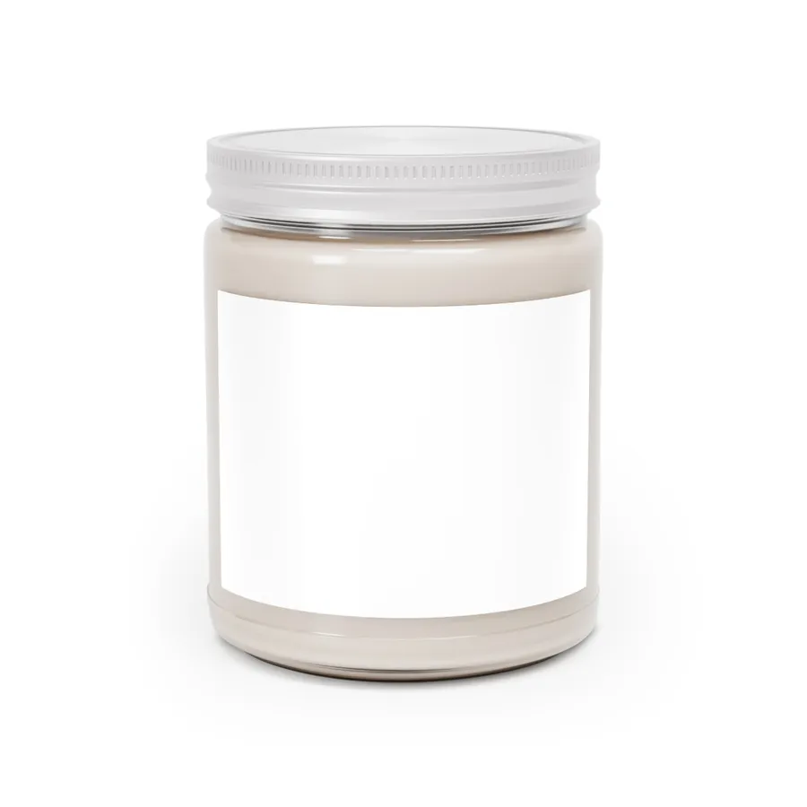Scented Soy Candles with White Lid, 9oz