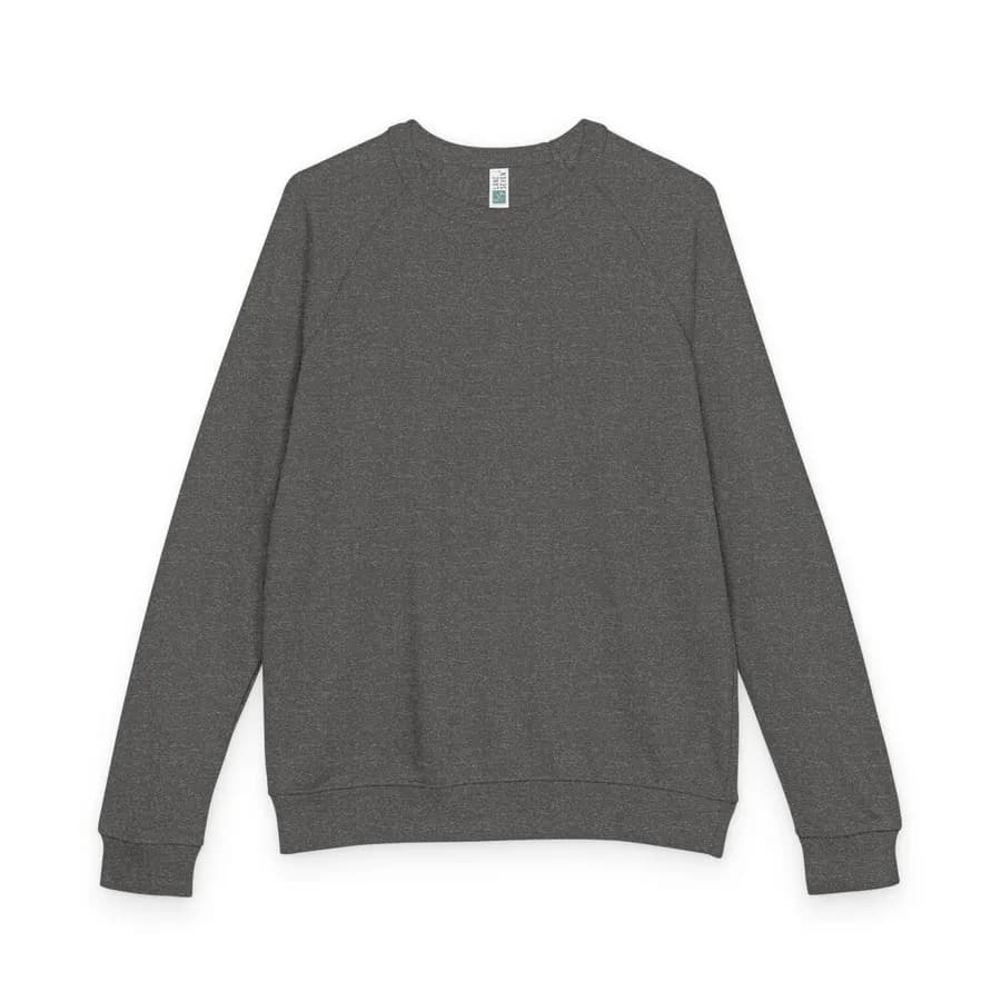 Unisex French Terry Raglan Crewneck