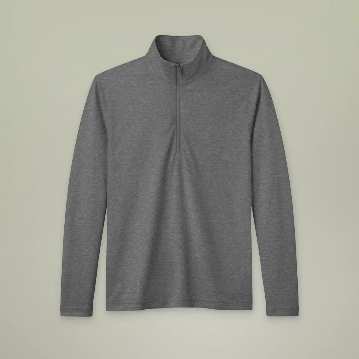 Men's PosiCharge® Tri-Blend Wicking Quarter-Zip Pullover