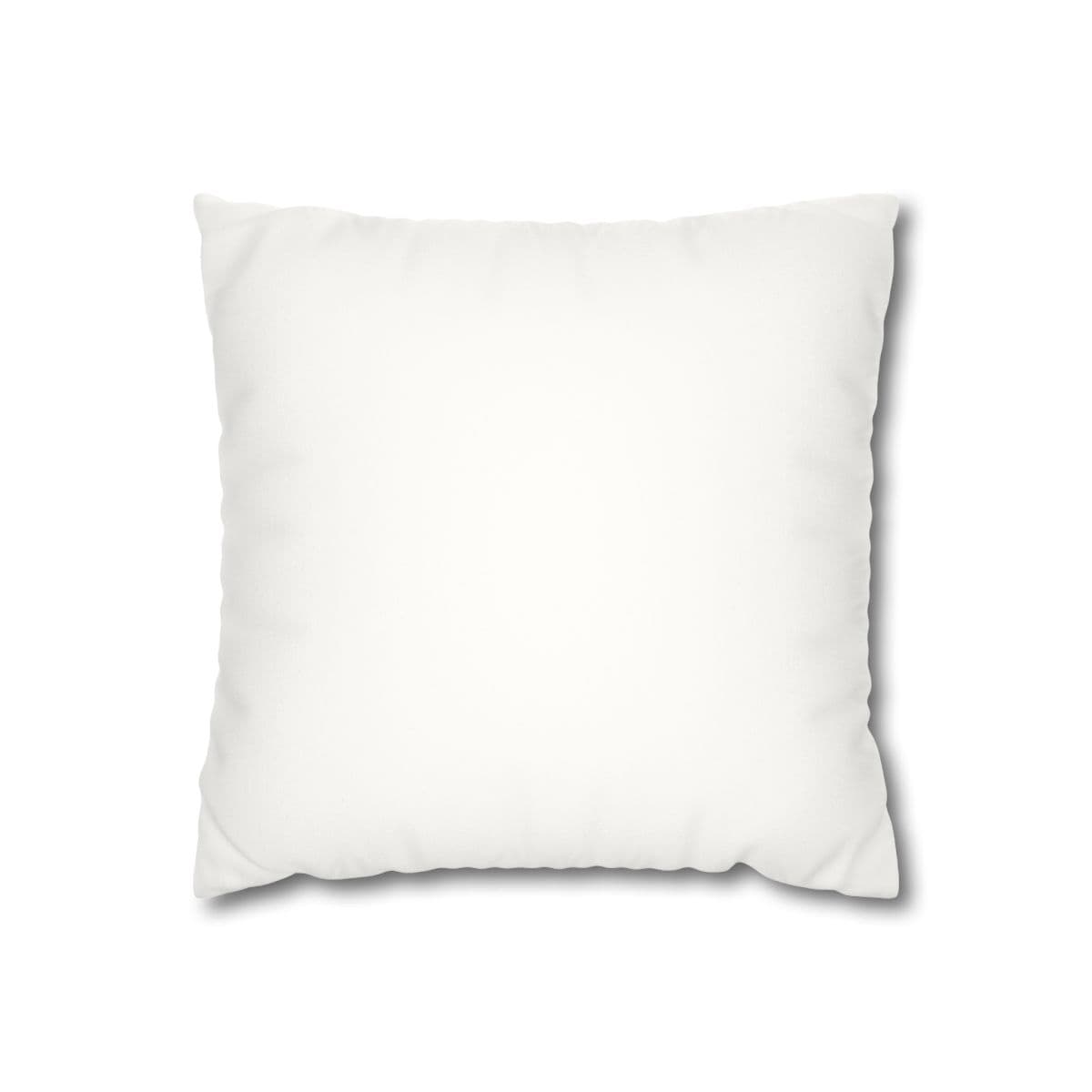 Faux Suede Square Pillowcase