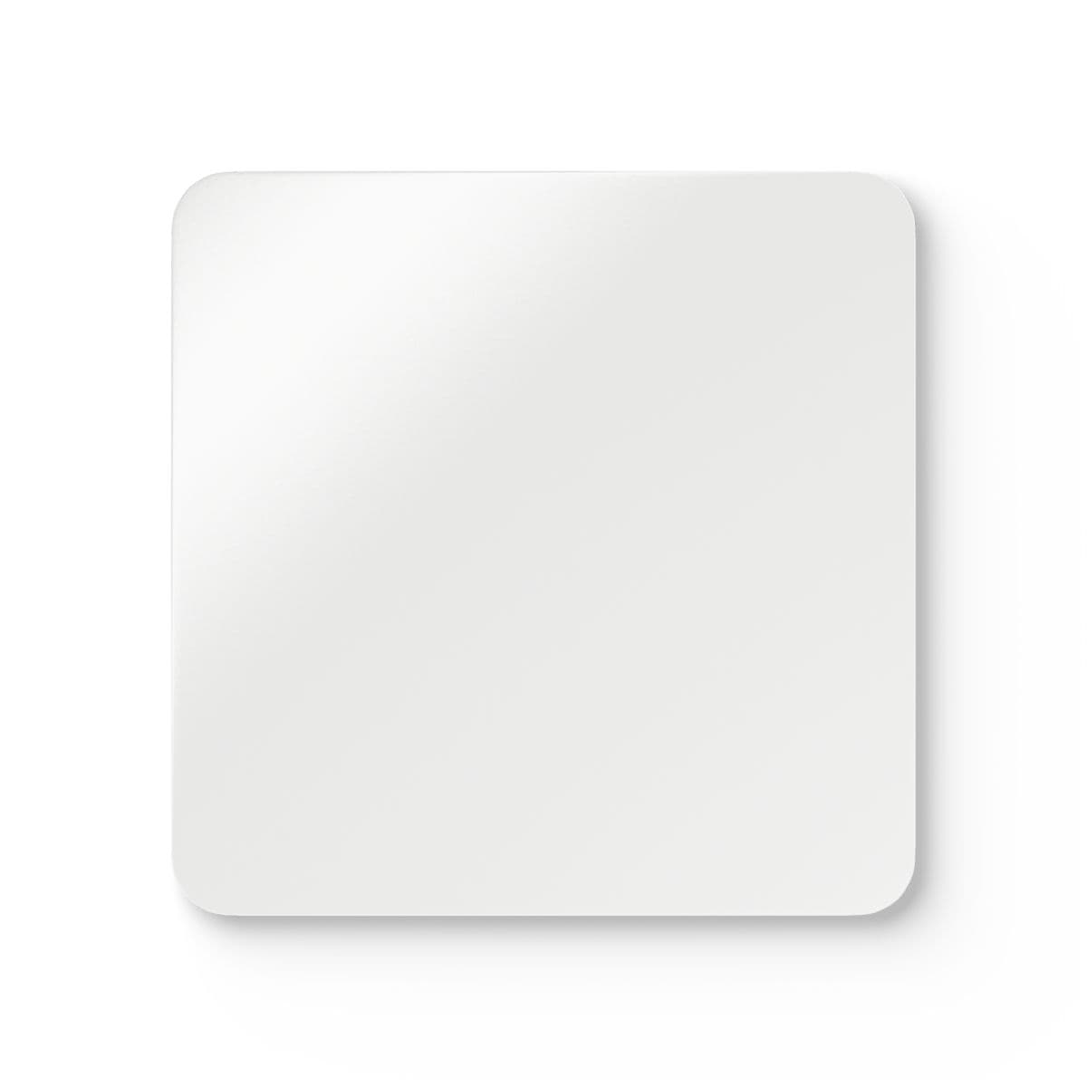 Hardboard Coasters with Cork Bottom (Set of 4)