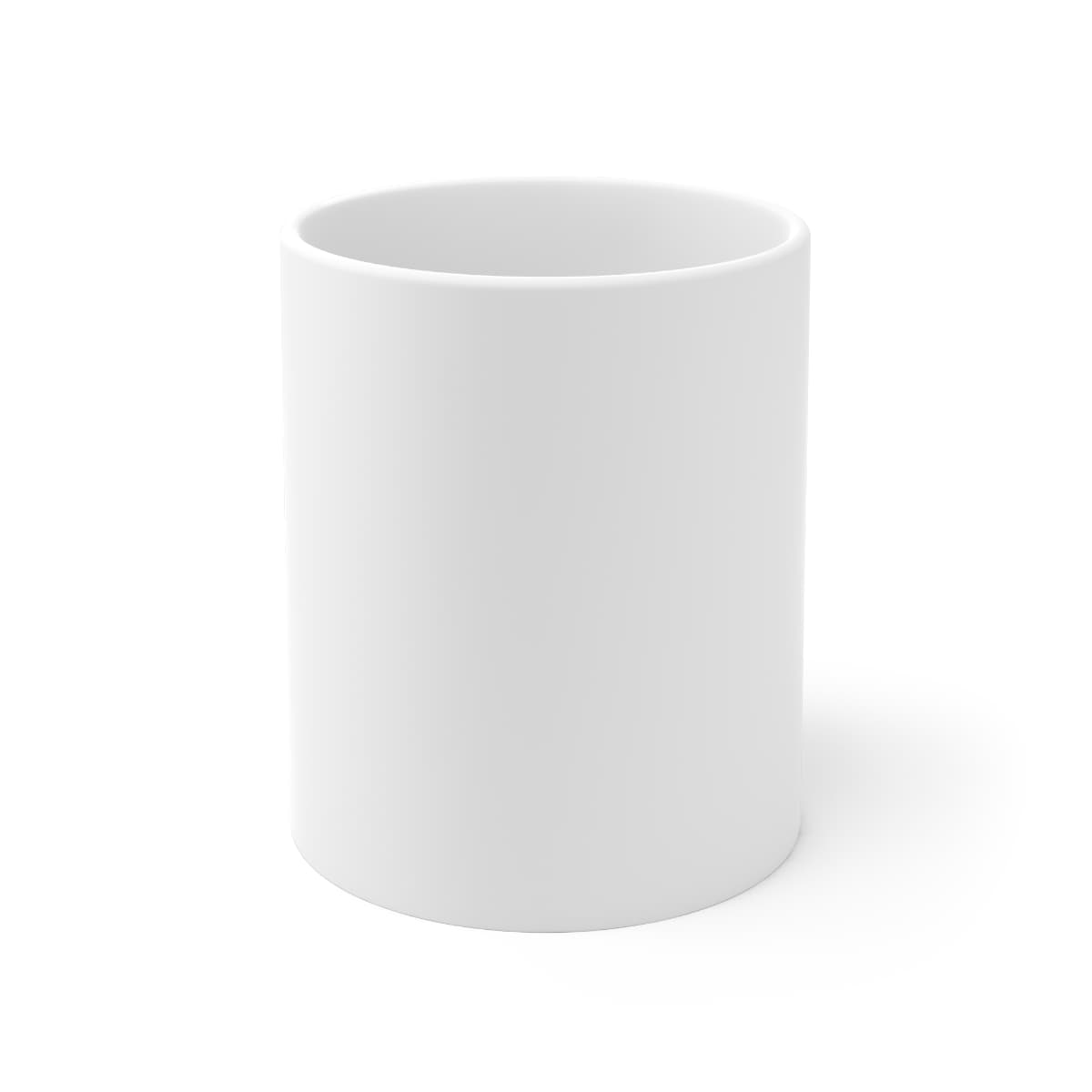 White Ceramic Mug, 11oz