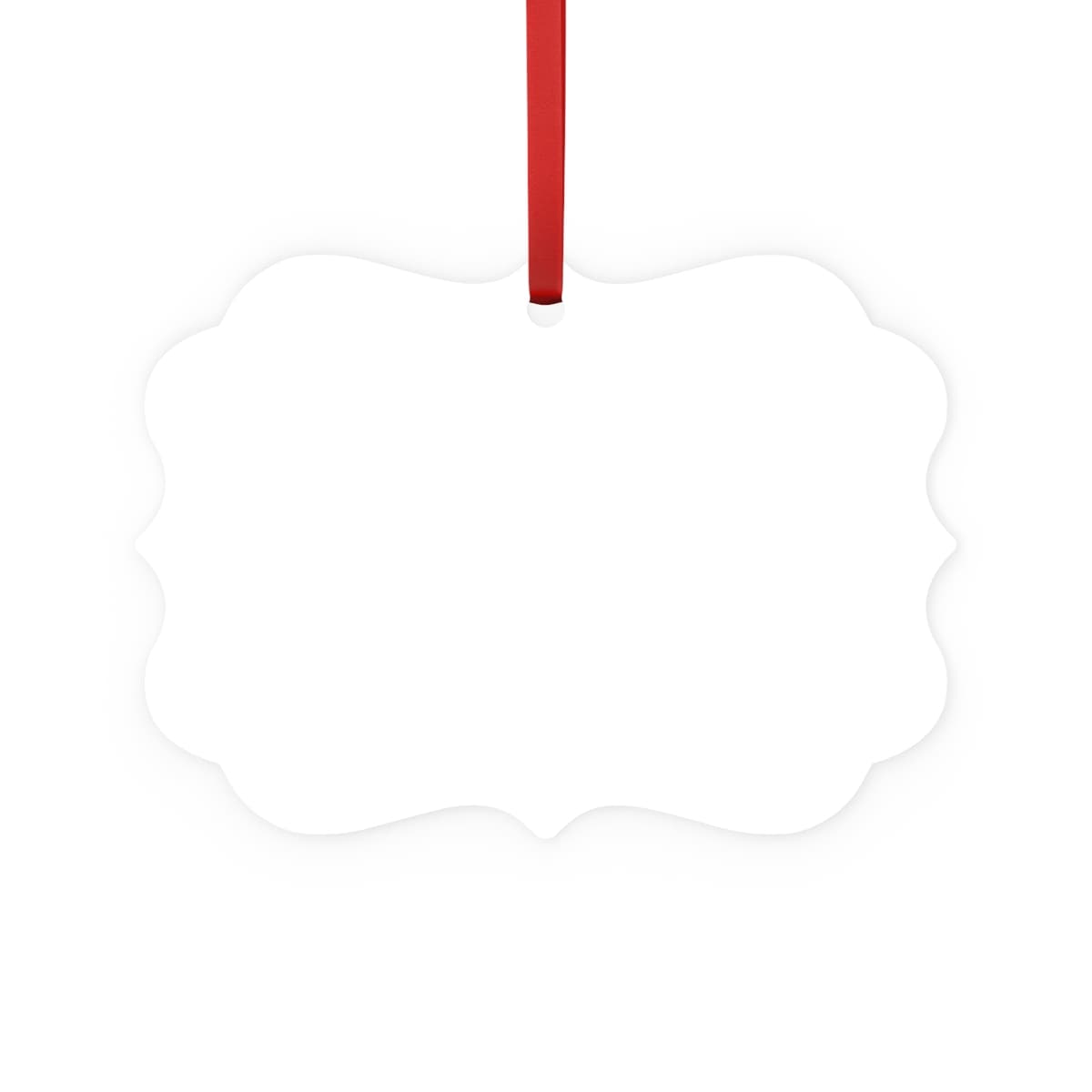 Metal Plaque Ornament