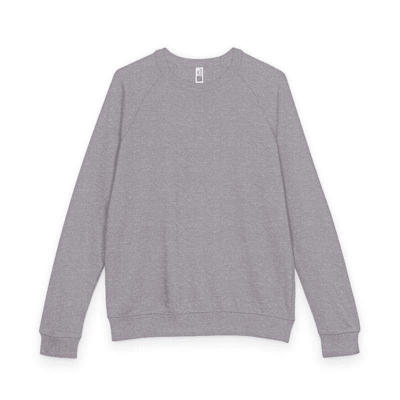 Unisex French Terry Raglan Crewneck