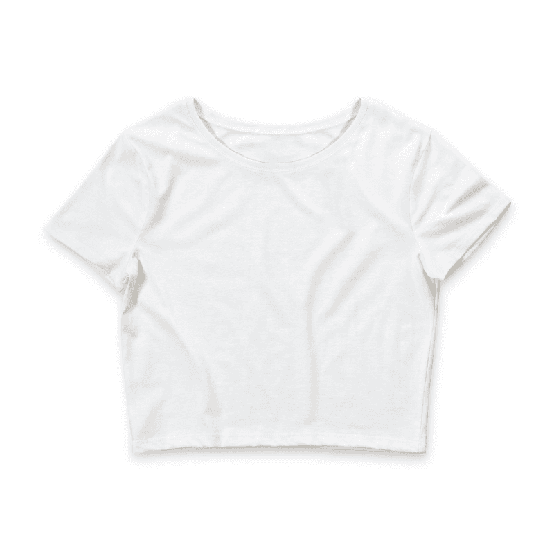 Women’s Poly-Cotton Crop Tee