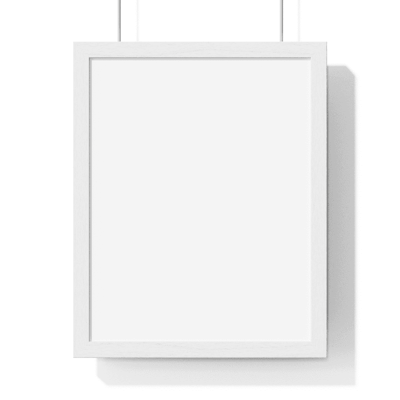 Vertical Framed Poster