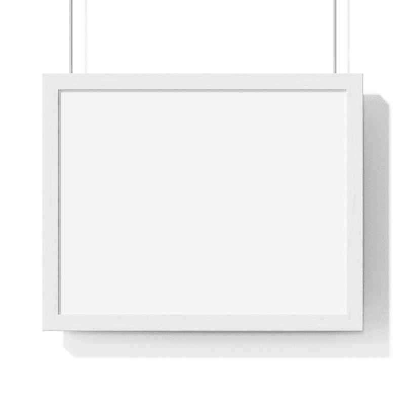Horizontal Framed Poster