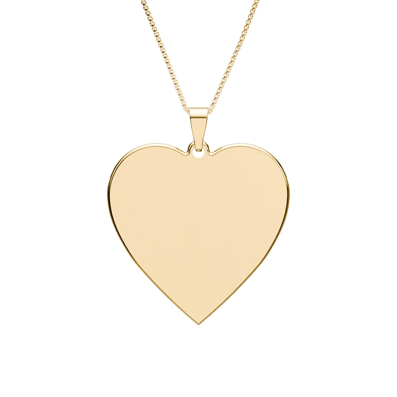 Heart Frame Photo Pendant