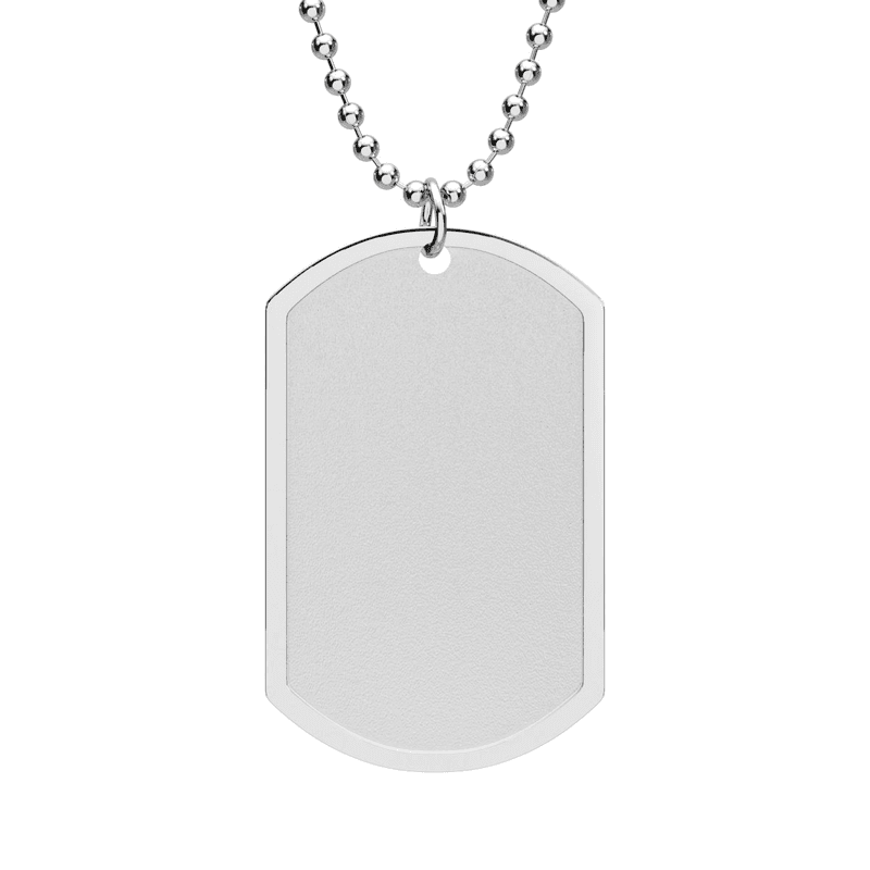 Dog Tag with Chain