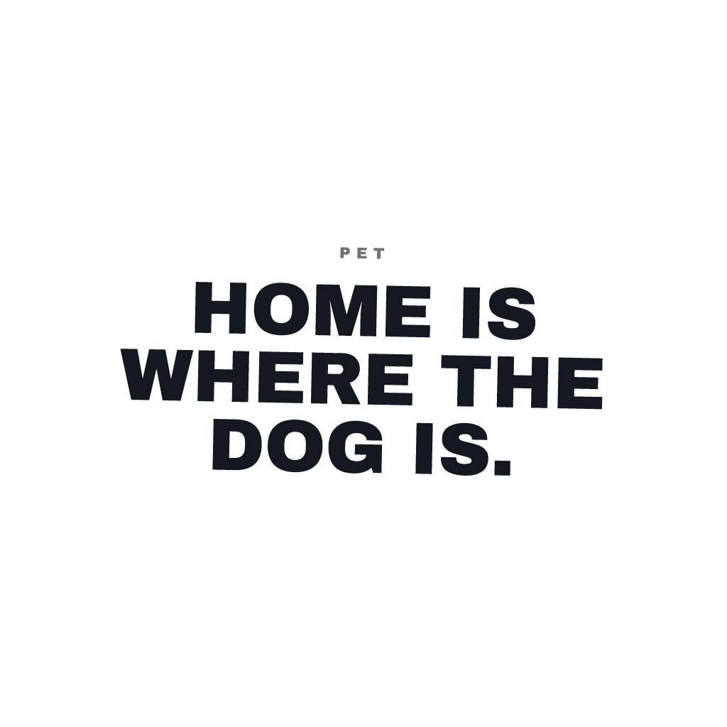 Home Is Where The Dog Is